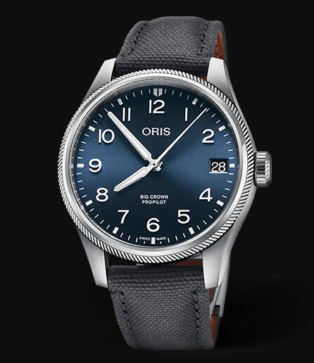 Review Oris Aviation Big Crown Propilot Big Date 41MM Replica Watch 01 751 7761 4065-07 3 20 05LC